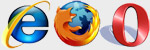 m4gnet browser logos internet explorer 7 mozilla firefox 2 opera 9